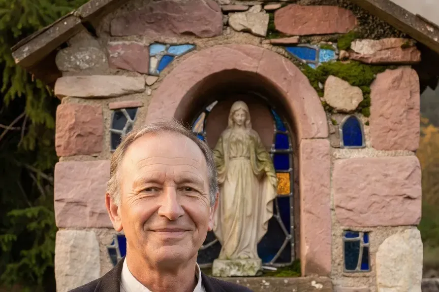 Portrait de Marc Ostermann, accompagnateur de pèlerinage en Alsace